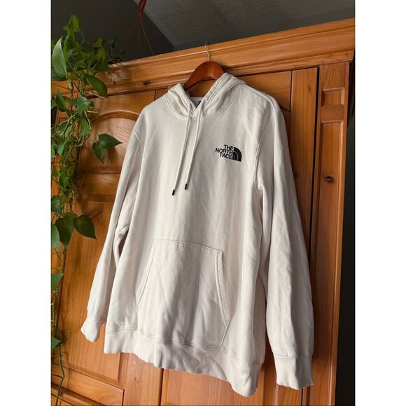 The North Face Men’s Back Graphic Hoodie XXL – Cream / Multicolor Logo - Picture 5 of 13